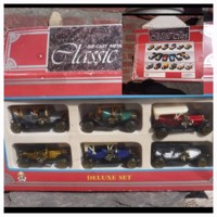 Luxe set classic cars modelauto 's V