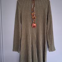 Khaki Groene Jurk - Maat 2XL