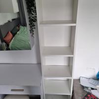 Boekenkast wit Smal en hoog Billy Ikea 