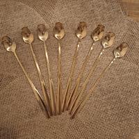 Cappuccino-latte lange lepels tulp. 