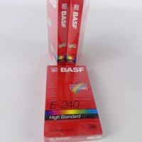 3 Basf E 240 videocassettes - VHS  