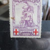 Postzegel België  -  Rode Kruis