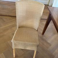 4 eetkamerstoelen lloyd loom