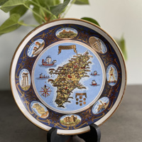 Vintage decoratief bord uit Rhodos