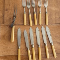 te koop mooi visbestek 