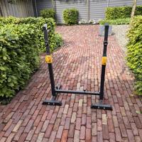 Halterrack af te halen