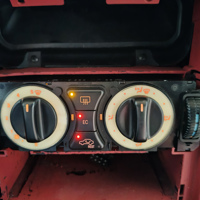 Ventilatie kachel bedieningspaneel Mercedes slk r170