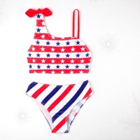 Meisjes bikini amerika 110/116 - 5/6 jaar