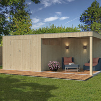 Nieuw modern tuinhuis Qube 8312EXT300