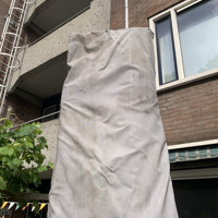 Parasol met vaste voet