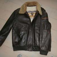 Te koop  Arma leder  vliegeniers  jack