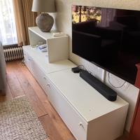 Tv meubel wit, paar kleine krasjes verder in goede staat