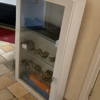 Vitrinekastje (gebruikt) te koop