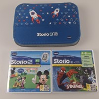 Vtech Storio 3S &#x2B; 2 spelletjes &#x2B; hard- en softcover