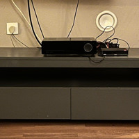 TV-meubel, antraciet