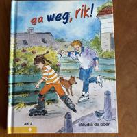 AVI 2 Ga weg Rik ( Claudia de Boer ) 1 klavertje geel Kluitm