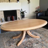 Salontafel blank eiken