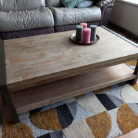 Salontafel, Industrial Look