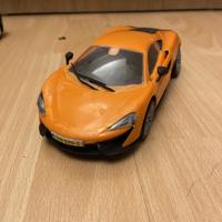 Speelgoed auto oranje 