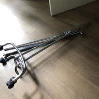 Garderobe-rek, verrijdbaar