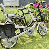 Twee Camping Fietsen van Giant Revive LX + Beixo met Cardan 