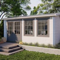 Blokhut - Tuinhuis Justine | 40 mm | vuren onbehandeld