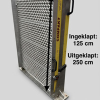 Oprijplaat Compact Rijplaat Rampe Rolstoellift Scootmobiel