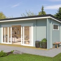 NIEUW Modern tuinhuis Java te koop.