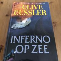 Clive Cussler : Inferno op zee ( thriller ) hardcover