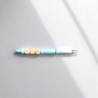 Gepersonaliseerde balpen JUF lichtblauw