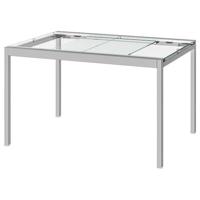 Ikea Glivarp uitschuifbare eettafel chroom
