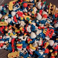 Enorme Smurfen verzameling huisjes, molens en veel meer