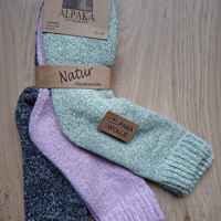 3 Paar Dikke Alpaka Wollen Sokken Maat 35-38 
