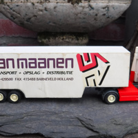 Leuke model truck van van Maanen