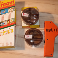 Ideal Toy Mini-Movi Viewer 1978 -- (Pocke-Fix) &#x2B; 2 films
