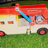 Siku mercedes benz "rund hauber "wreck truck 1