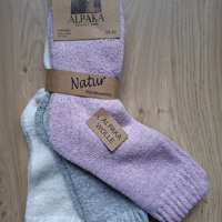 3 Paar Dikke Alpaka Wollen Sokken Maat 39-42 
