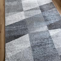 Vloerkleed licht blauw grijs 