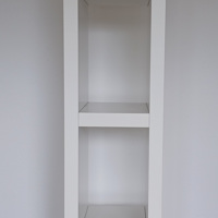 Twee dezelfde  IKEA kasten langwerpig 