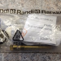 Nieuw 2 pr. RANDI rvs verkropte deurgrepen