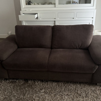 Mooie uitschuifbare 2-Zits bank