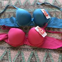 2 stuks nieuwe mooie BH kleur roze--blauw