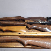 Div kolven van verschillende buksen plus 3 buizen van diana