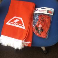 nieuwe oranje sjaal voor de sportman