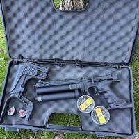 hatsan yet 2 5.5 mm met koffer 2 magazijnen 