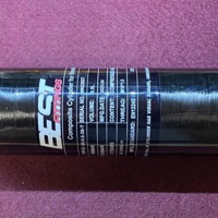 Carbon fles 0,5L Bestfittings m18x1.5 draad