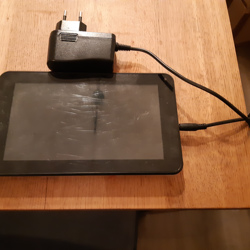 viewpia tablet with charger - used 