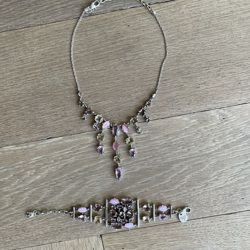 Ketting en armband van Dyrberg Kern
