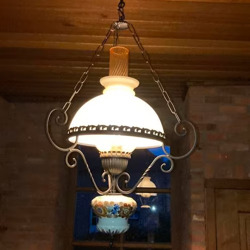 mooie antieke hanglamp