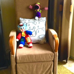 Verstelbare fauteuil, (zgan)  maar electr.  defect 